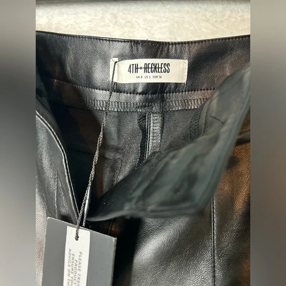 NWT 4th and Ruthless leather pants - Picture 4 of 5
